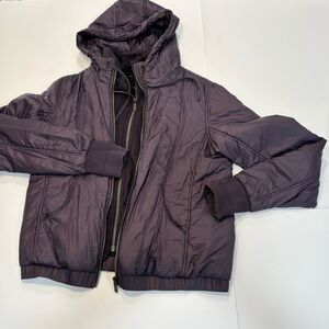 Lululemon Purple Hooded Jacket.